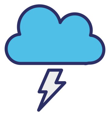 Bulut vektör simgesi hangi-ebilmek kolayca değişiklik veya düzenleme