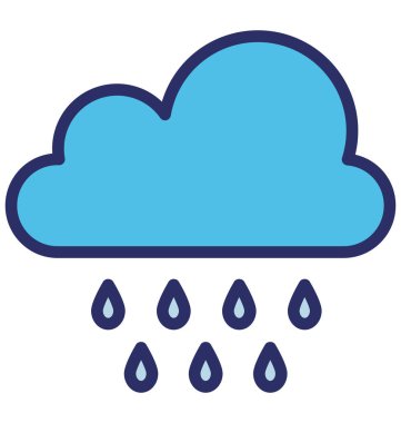 Bulutlar vektör simgesi hangi-ebilmek kolayca değişiklik veya düzenleme