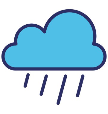 Bulutlar vektör simgesi hangi-ebilmek kolayca değişiklik veya düzenleme