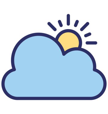 Parlak gün vektör simgesi hangi-ebilmek kolayca değişiklik veya düzenleme