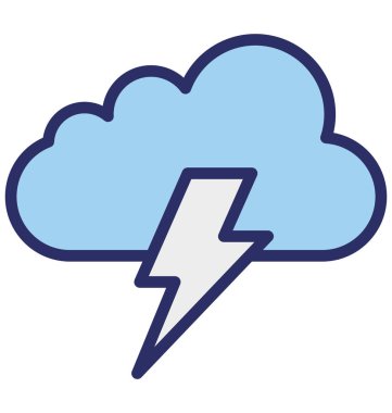 Bulut vektör simgesi hangi-ebilmek kolayca değişiklik veya düzenleme