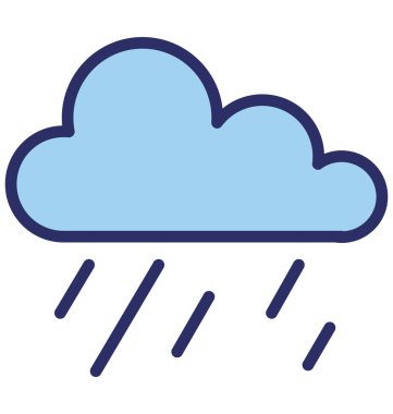 Bulutlar vektör simgesi hangi-ebilmek kolayca değişiklik veya düzenleme