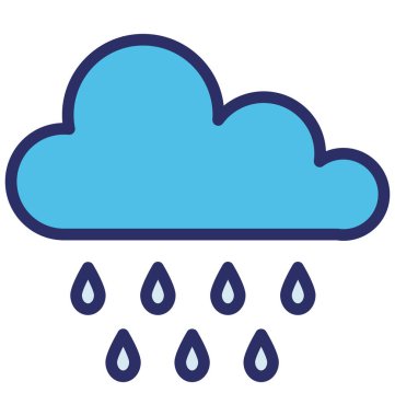 Bulutlar vektör simgesi hangi-ebilmek kolayca değişiklik veya düzenleme