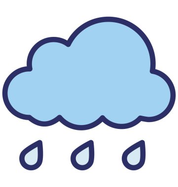 Bulutlar vektör simgesi hangi-ebilmek kolayca değişiklik veya düzenleme