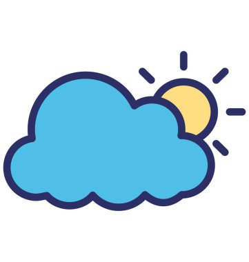 Parlak gün vektör simgesi hangi-ebilmek kolayca değişiklik veya düzenleme