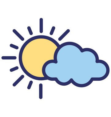 Parlak gün vektör simgesi hangi-ebilmek kolayca değişiklik veya düzenleme