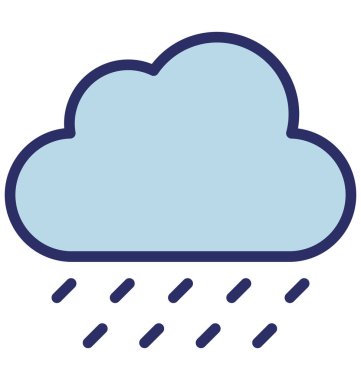 Bulutlar vektör simgesi hangi-ebilmek kolayca değişiklik veya düzenleme