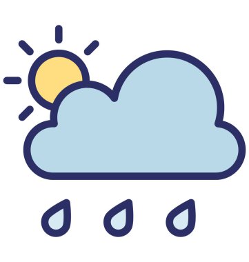 Bulutlar vektör simgesi hangi-ebilmek kolayca değişiklik veya düzenleme