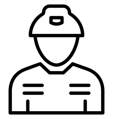 Kolayca düzenlemek veya değiştirmek madenci vektör simgesi