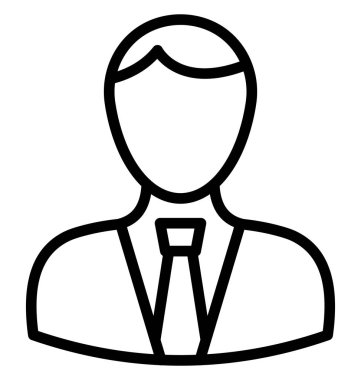 Kolayca düzenleyebilen ve düzenleyebilen İş adamı Vektörü simgesi