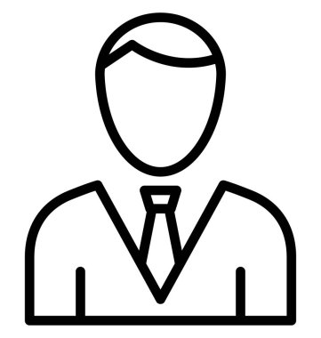 Kolayca düzenleyebilen ve düzenleyebilen İş adamı Vektörü simgesi