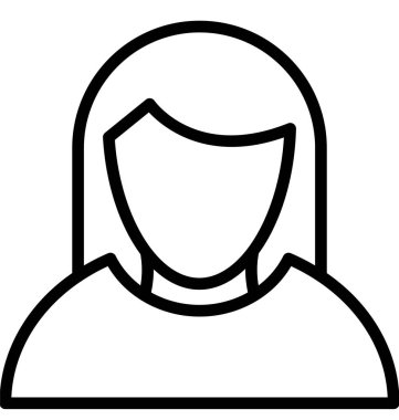 Kolayca düzenlemek veya değiştirmek hizmetçi vektör simgesi