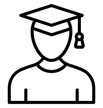 Kolayca düzenlemek veya değiştirmek lisansüstü vektör simgesi