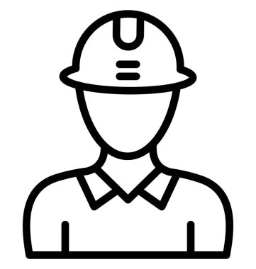 Kolayca düzenlemek veya değiştirmek mühendis vektör simgesi