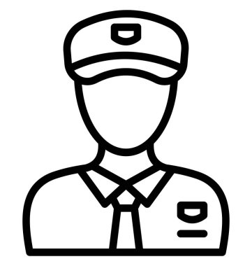 Kolayca düzenlemek veya değiştirmek Çavuş vektör simgesi