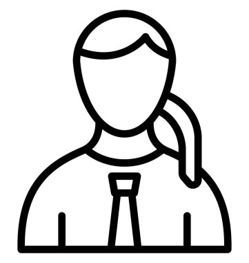 Kolayca düzenlemek veya değiştirmek Sekreter vektör simgesi