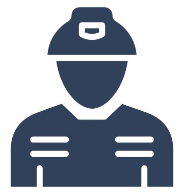 Kolayca düzenlemek veya değiştirmek madenci vektör simgesi