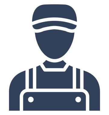 Kolayca düzenlemek veya değiştirmek bahçıvan vektör simgesi