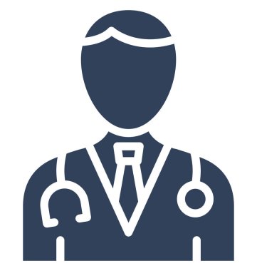 Kolayca düzenlemek veya değiştirmek doktor vektör simgesi