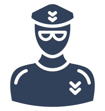 Kolayca düzenlemek veya değiştirmek Çavuş vektör simgesi