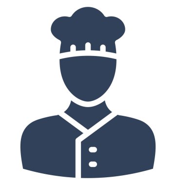 Kolayca düzenlemek veya değiştirmek Şef vektör simgesi