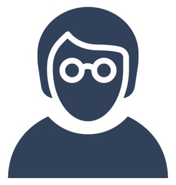 Kolayca düzenleyebilen ve düzenleyebilen Kadın Vektör Simgesi