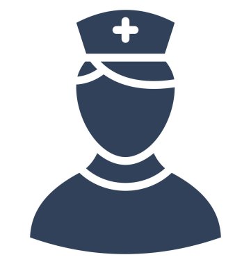 Bayan Doktor vektör simgesi hangi kolayca düzenlemek veya değiştirmek