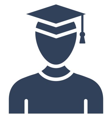 Kolayca düzenlemek veya değiştirmek lisansüstü vektör simgesi