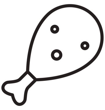 Kolayca değiştirilebilir veya Düzenle tavuk vektör simgesi