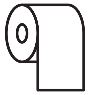 Kolayca değiştirilebilir veya düzenleme banyo vektör simgesi