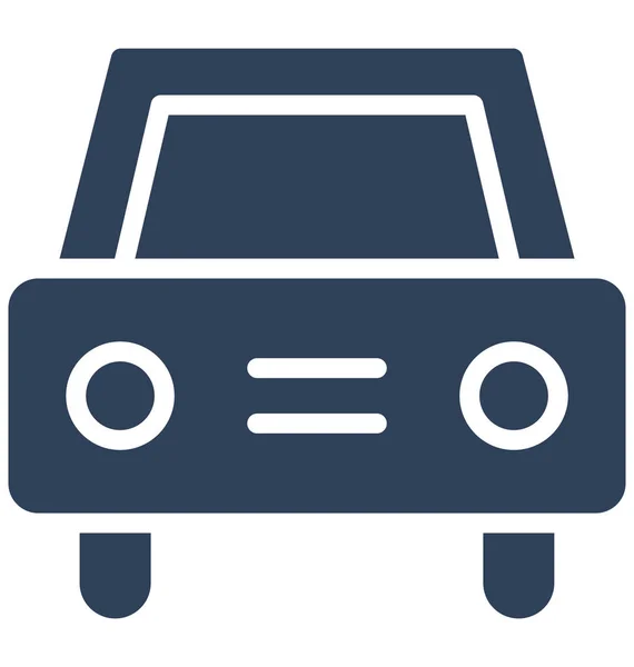 Cab Vector Icon Which Can Easily Modified Edit — Stock Vector