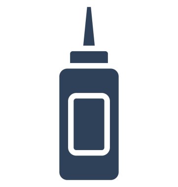 Kolayca değiştirilebilir veya düzenleme ketçap vektör simgesi