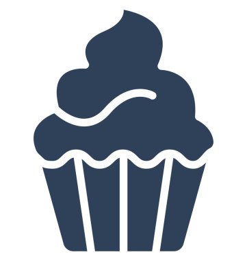 Kolayca değiştirilebilir veya düzenleme tatlı vektör simgesi