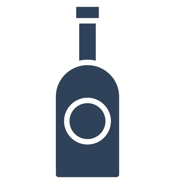 Alcohol Vector Icono Que Puede Modificar Editar Fácilmente — Vector de stock
