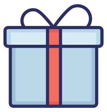 Kolayca değiştirilebilir veya düzenleme vektör simgesi hediye