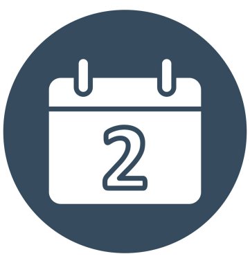 Hangi kolayca değiştirilebilir veya düzenleme vektör simge takvim