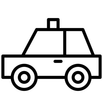 Kolayca değiştirilebilir veya herhangi bir renkte düzenlemek otomatik vektör simgesi