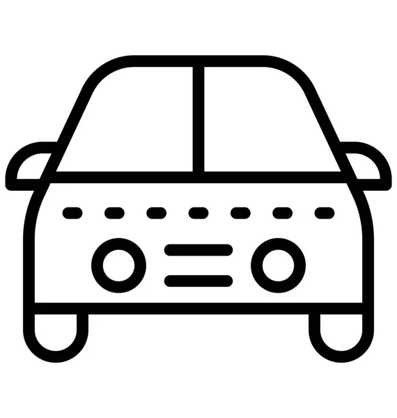 Cab Vektor Ikon Som Kan Enkelt Ändras Eller Redigera Valfri — Stock vektor
