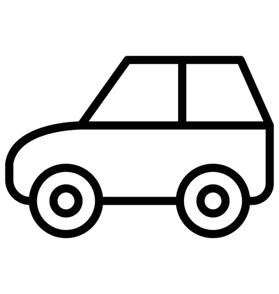 Jeep Vector Icon Which Can Easily Modified Edit Any Color — Stock Vector