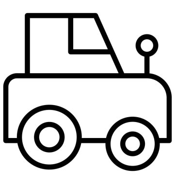 Kolayca değiştirilebilir veya herhangi bir renkte düzenleme inşaat vektör simgesi 