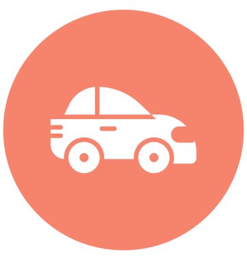 Kolayca değiştirilebilir veya herhangi bir renkte düzenlemek otomatik vektör simgesi