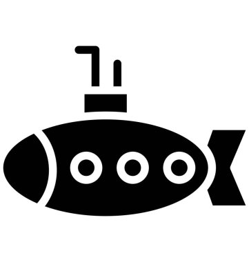 Kolayca değiştirilebilir veya herhangi bir renkte düzenleme tekne vektör simgesi