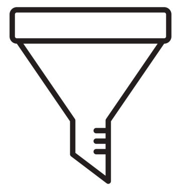 Kolayca düzenlemek veya değiştirmek koni izole vektör simge