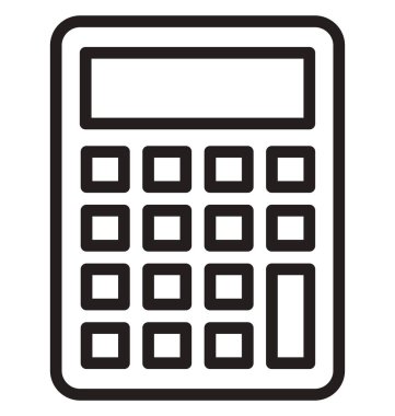 Kolayca düzenlemek veya değiştirmek makine izole vektör simge ekleme