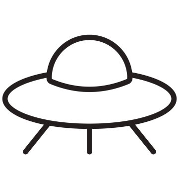 Kolayca düzenlemek veya değiştirmek uçak izole vektör simge