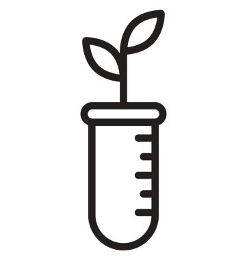 Tarım test kolayca düzenlemek veya değiştirmek izole vektör simge