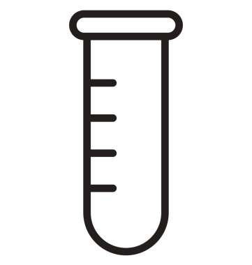 Kültür tüp kolayca düzenlemek veya değiştirmek izole vektör simge