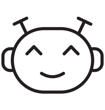 İleri teknoloji kolayca düzenlemek veya değiştirmek izole vektör simge