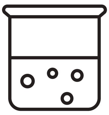 Kolayca düzenlemek veya değiştirmek kabı izole vektör simge