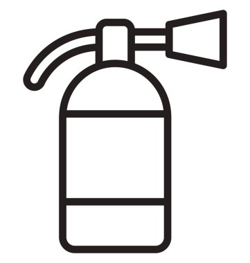 Kolayca düzenlemek veya değiştirmek söndürücü izole vektör simge